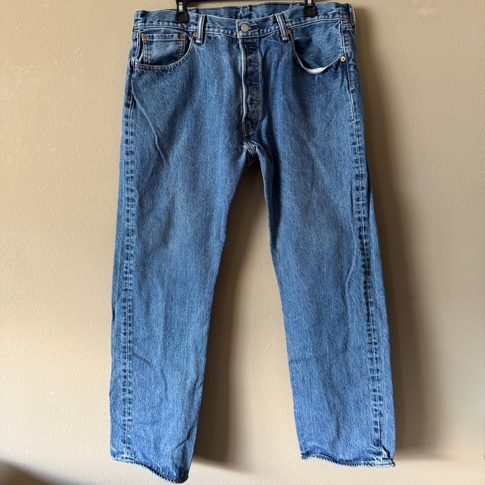 Levi's Men's 501 XX Classic Blue Denim Jeans 38x29